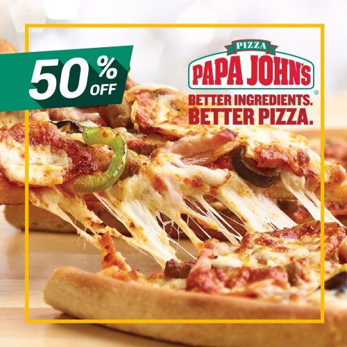 50% Off At Papa John’s